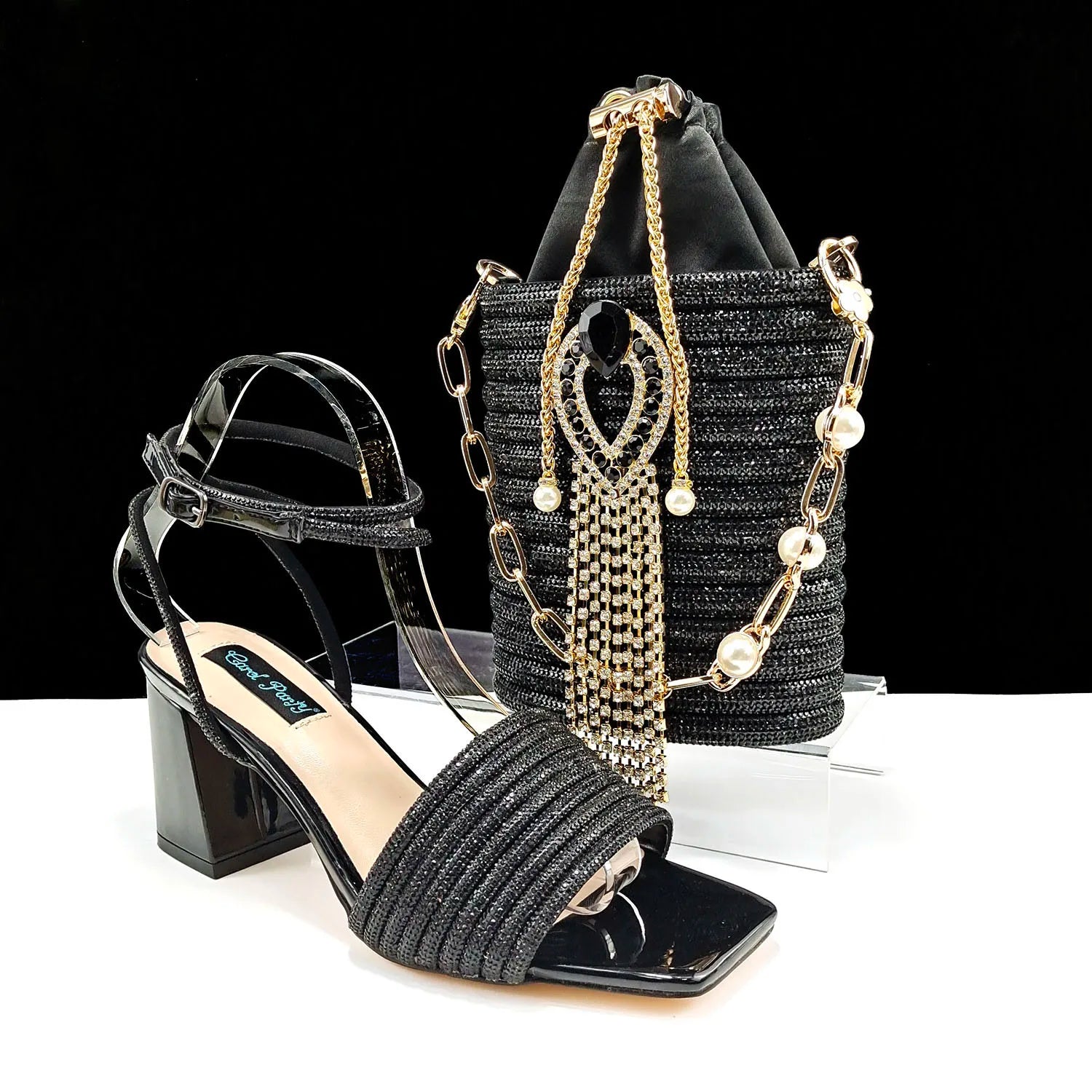 Lastest Ladies Shoes with Matching Bag Set HJJ1-23