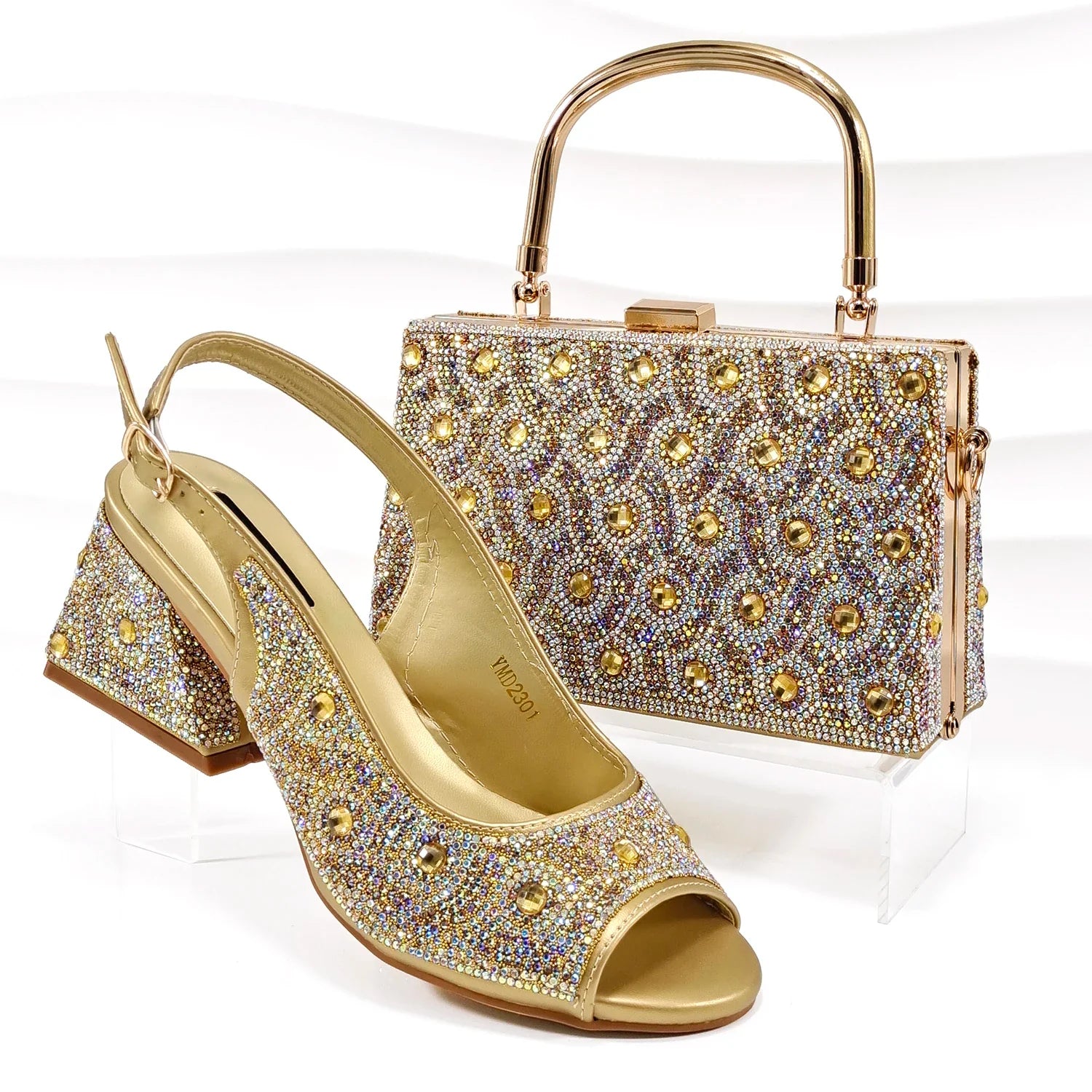 Italian Shoe and Bag Set New HMPE1-24