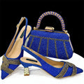 Lastest Italian Style Shoes with Matching Bag Set ED1290