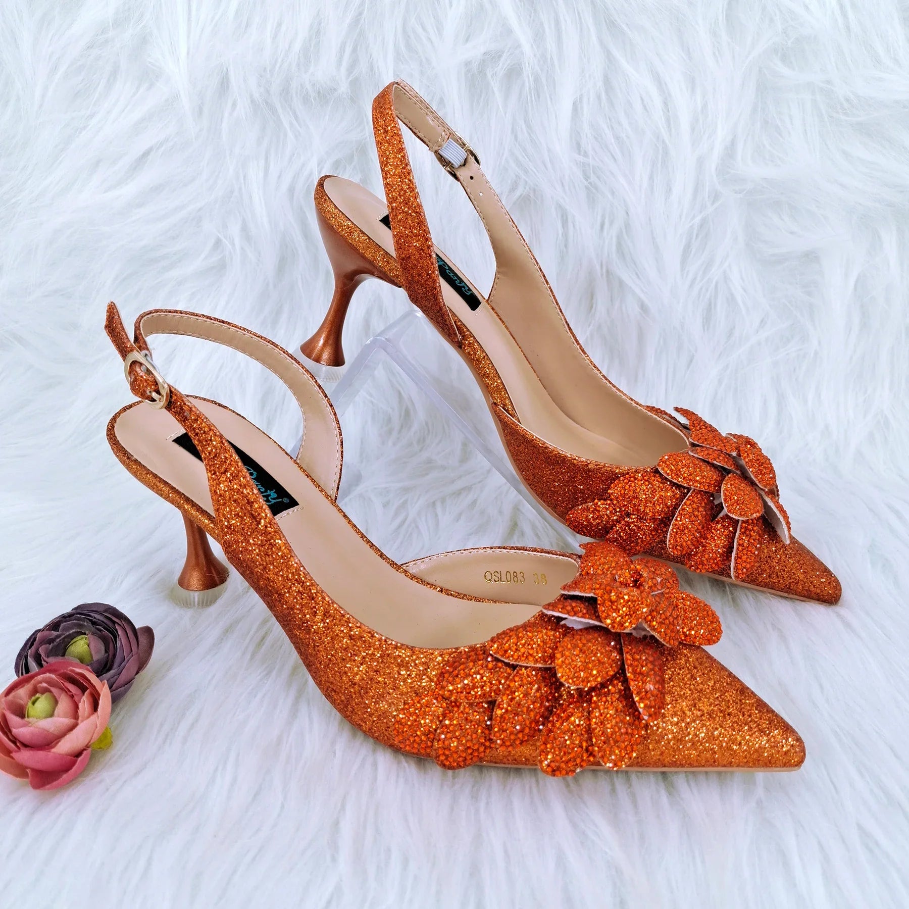Latest Ladies Bag and Shoes Set EDN106