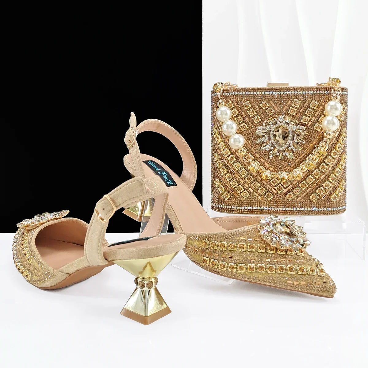 Hot Matching Women Shoe and Bag Set EDHFG1-1