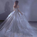 Gorgeous Diamond Wedding Dress EDL101
