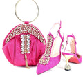 Italian Shoes With Matching Bags Set HRT1-32