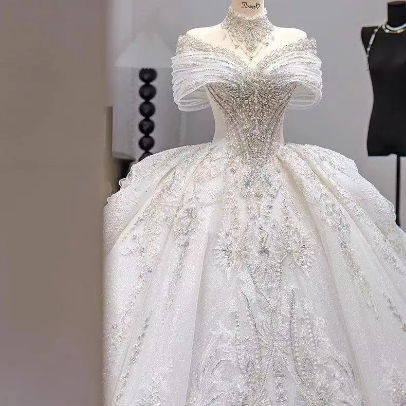 New Luxury Bridal Gown EDL675