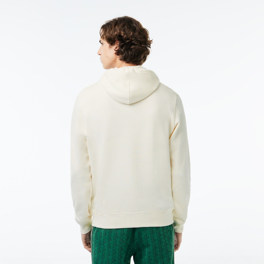 Lacoste Men's Loose Fit Front Graphic Long Sleeve Hoodie