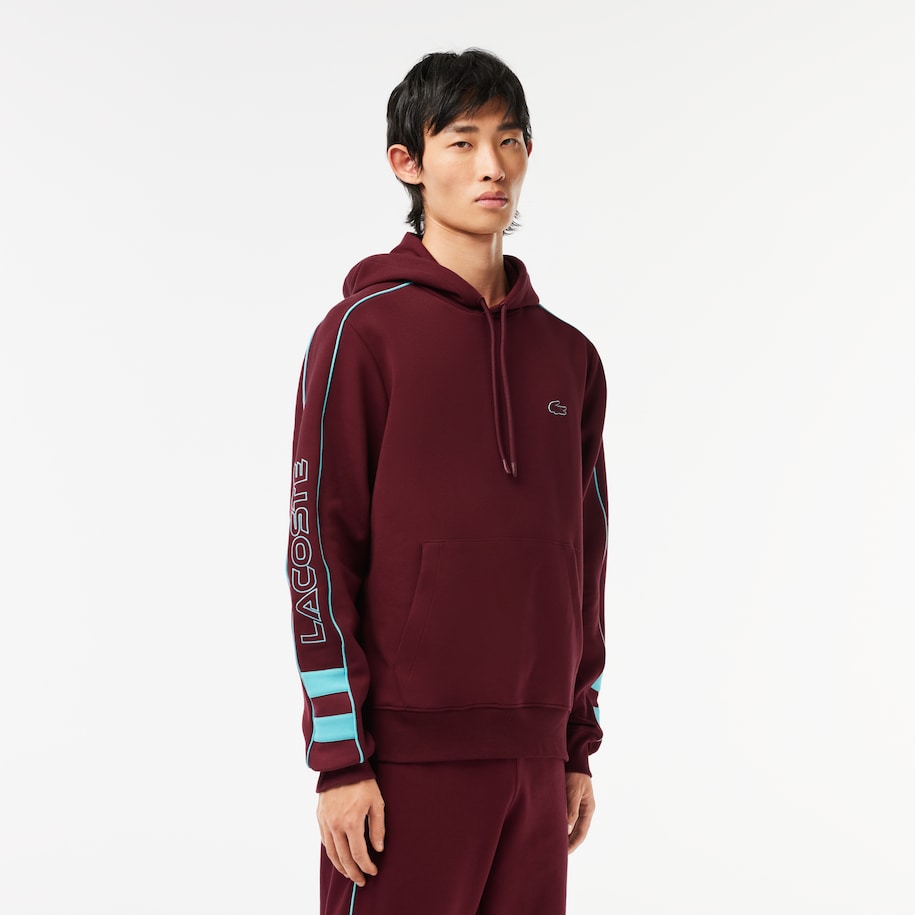 Lacoste Men's Fashion Logo Long Sleeve Hoodie
