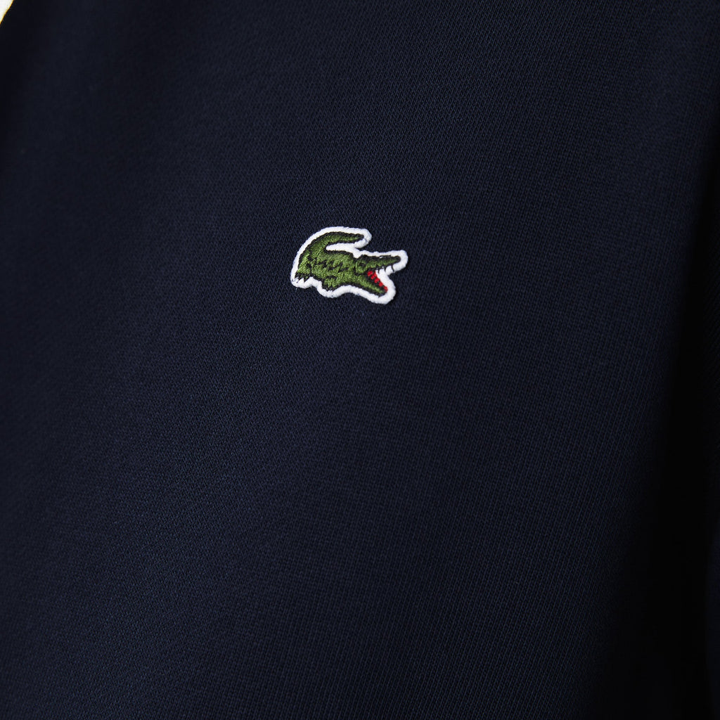 Lacoste Men’s Print Sleeve Fleece Hoodie