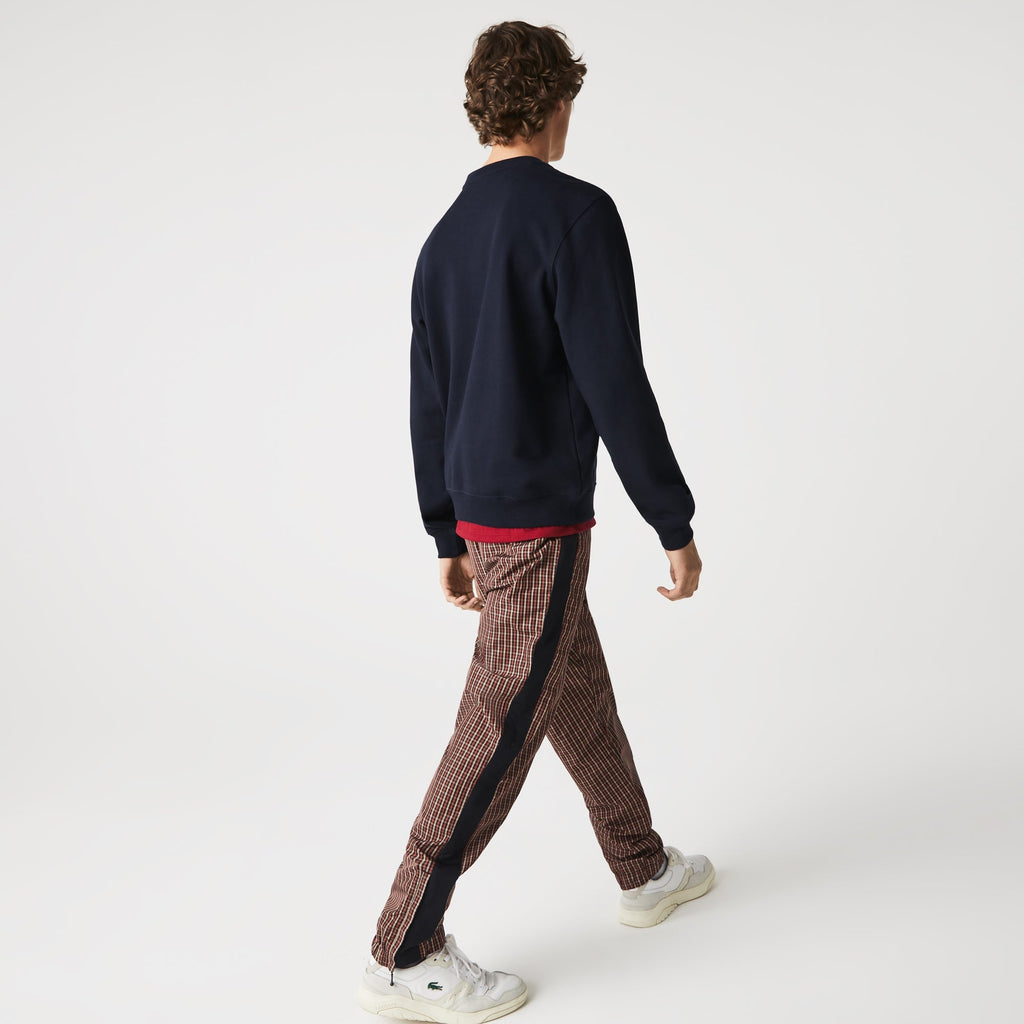 Lacoste Men's Pennants L Badge Cotton Fleece Sweatshirt