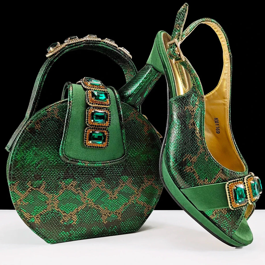 Lastest Italian Shoes And Bag Sets EDHCV1-1