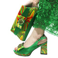 Italian Design Shoes Matching Bag Set EDT543