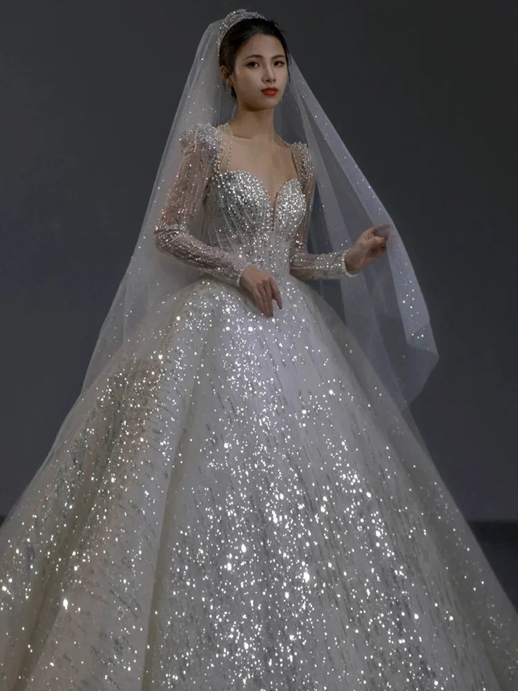 Latest Classic Wedding Gown EDW356