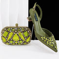 New Italian Shoe and Bag Set New HZX1-6