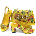 Lastest Italian Ladies Shoes with Matching Bag Set HMA1-4