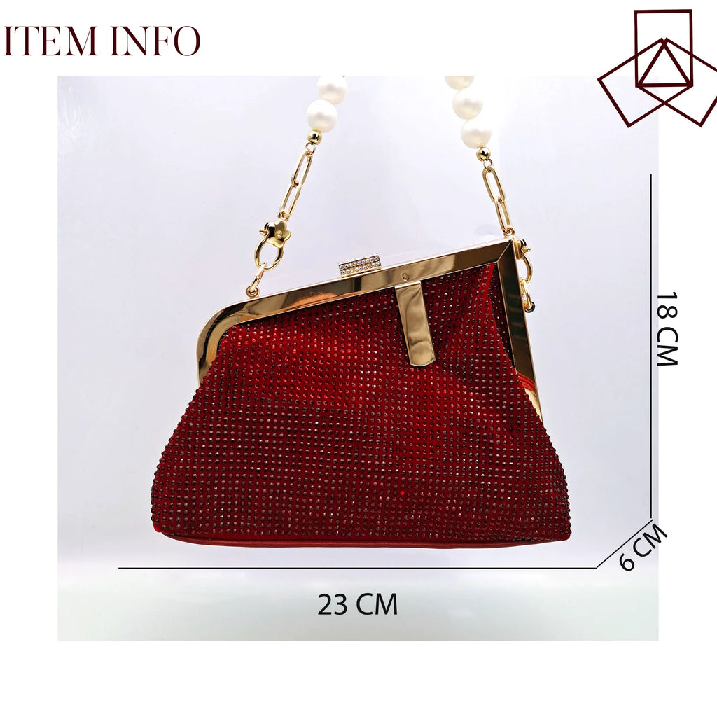 Fashion Shoulder Bag and Strap High Heels Set