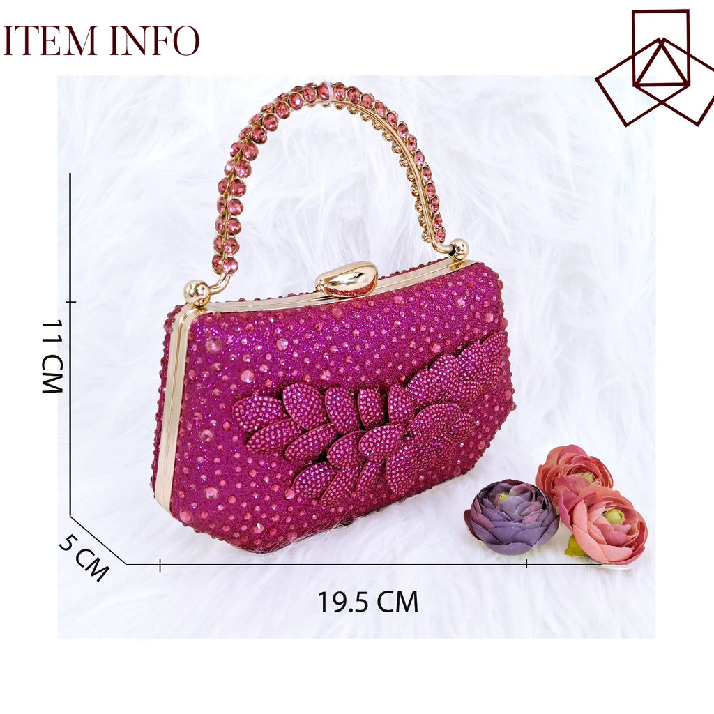 Latest Ladies Bag and Shoes Set EDN106