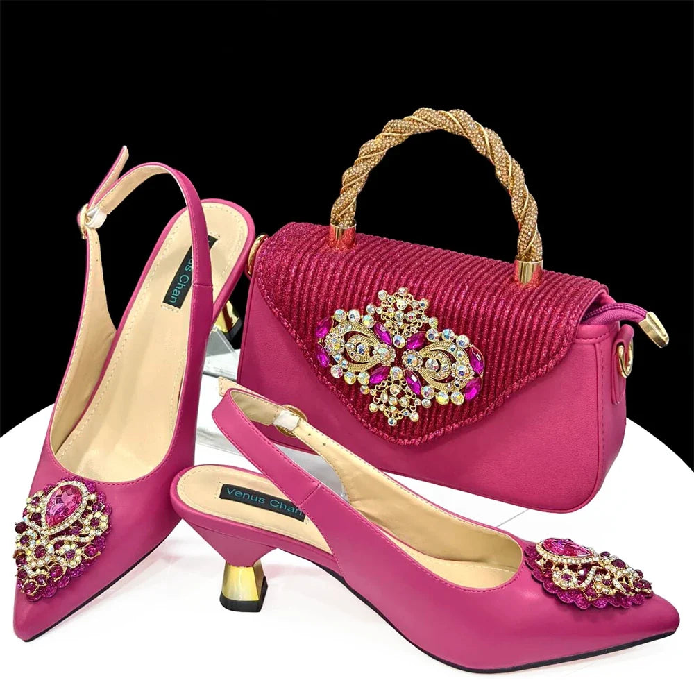 Italian Shoe and Bag Set New HAS1-27