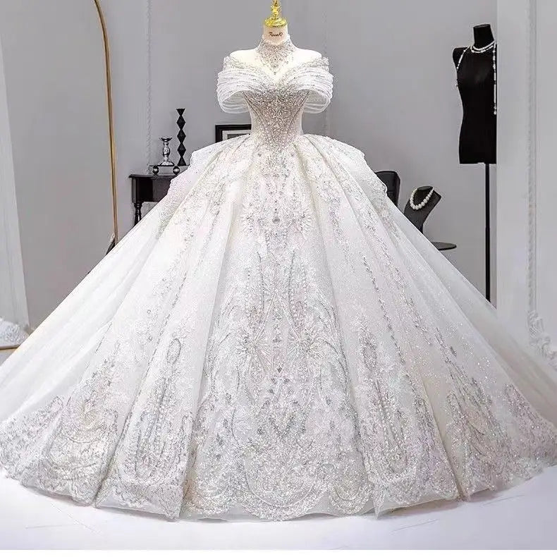 New Luxury Bridal Gown EDL675