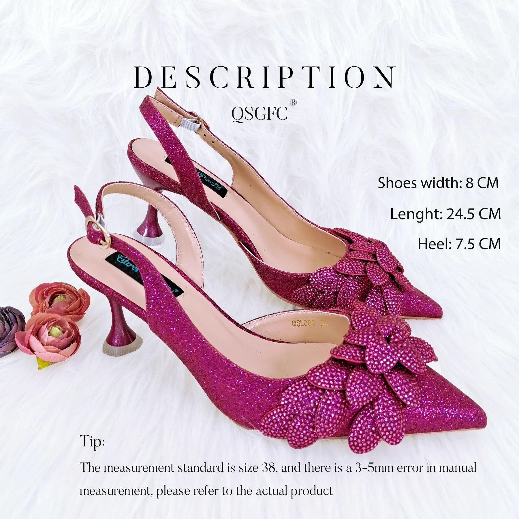 Latest Ladies Bag and Shoes Set EDN106