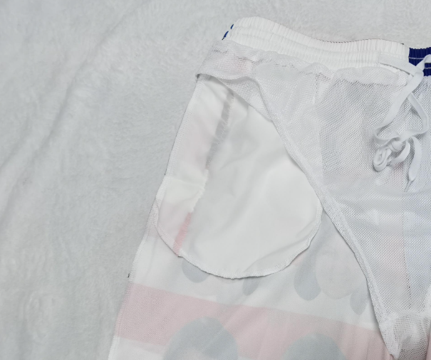 Baha Ranch Vintage Cowboy Collage Western Men's Swim Trunk Shorts