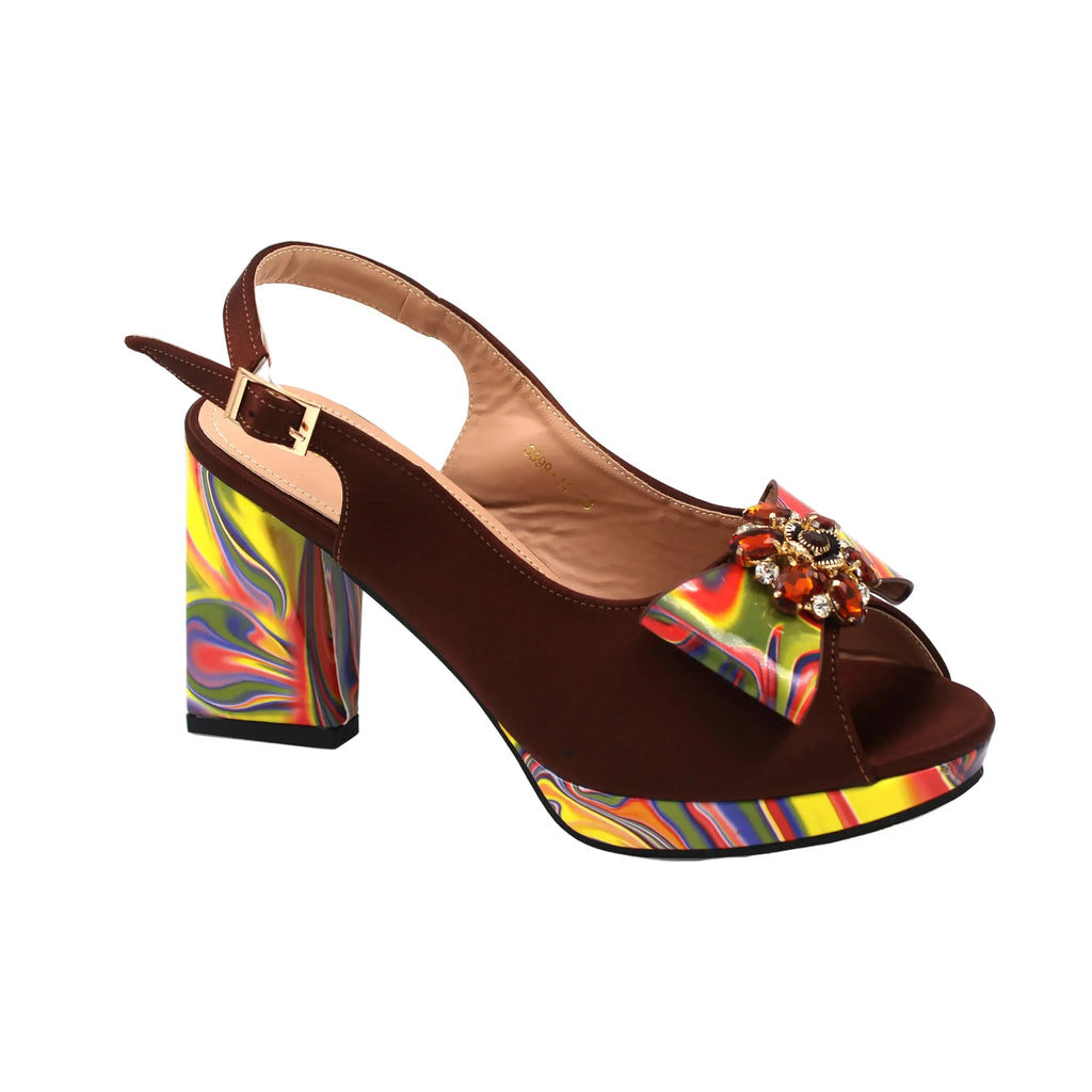 Italian Design Shoes Matching Bag Set EDT543