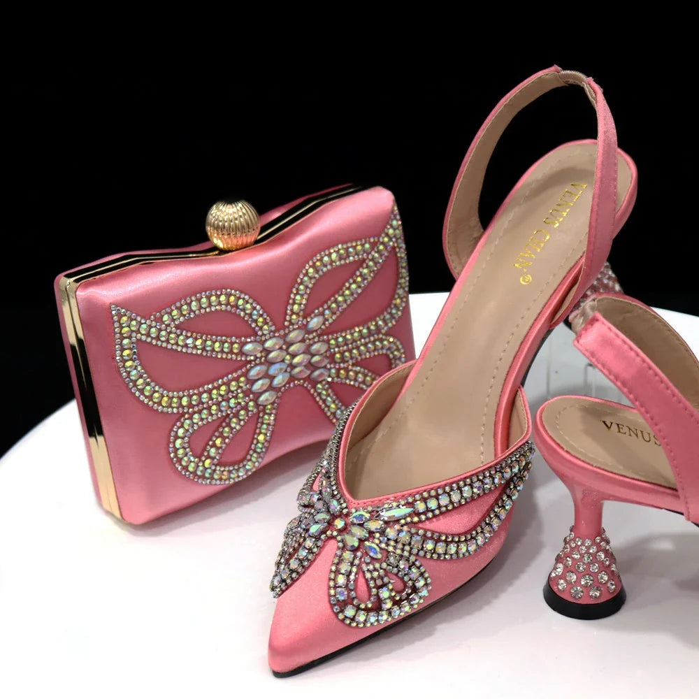 Italian Shoes And Bag Sets HJK1-17