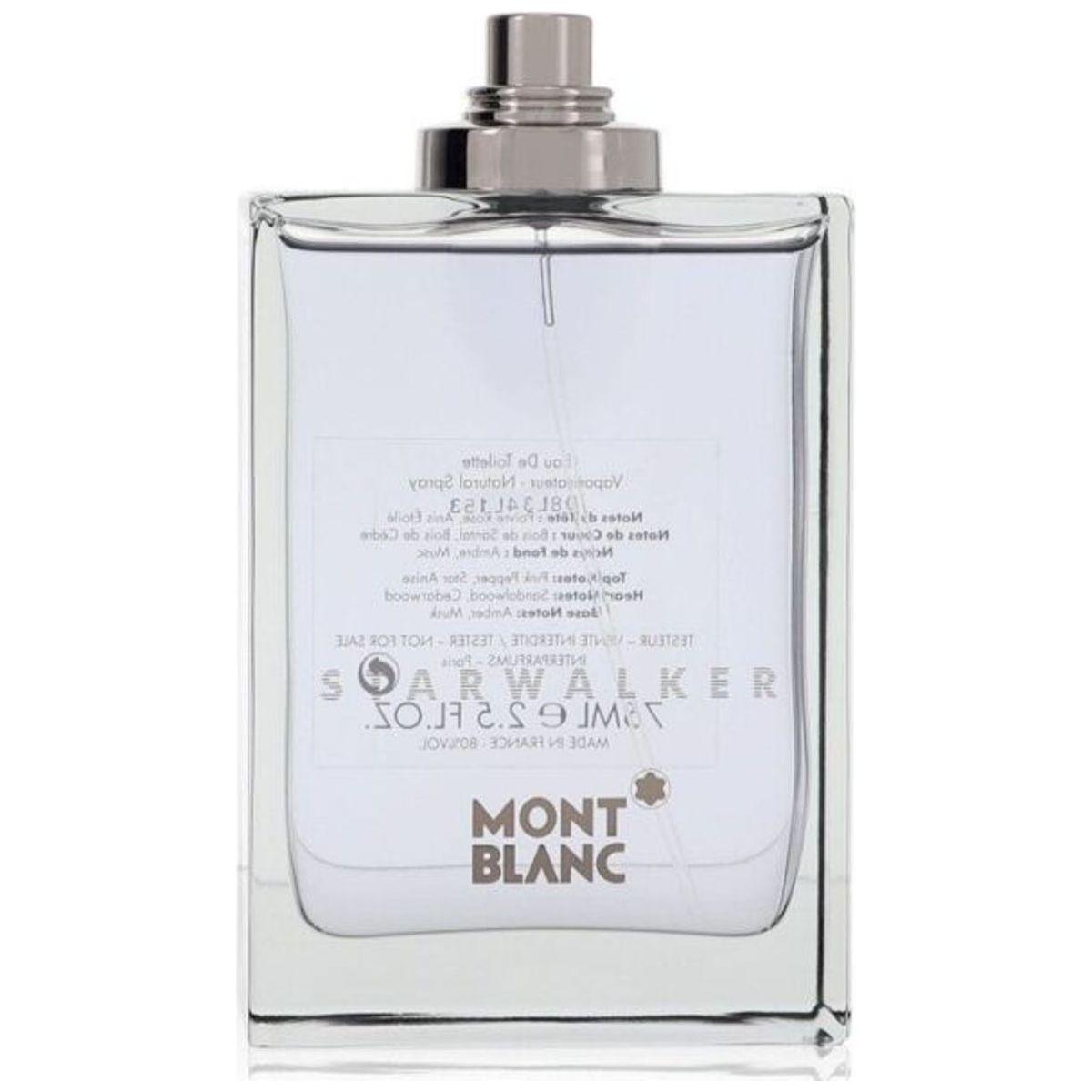 Mont Blanc Starwalker EDT Spray for Men 2.5 oz New Tester