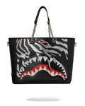 Sprayground Zebra Drip Tote T6594