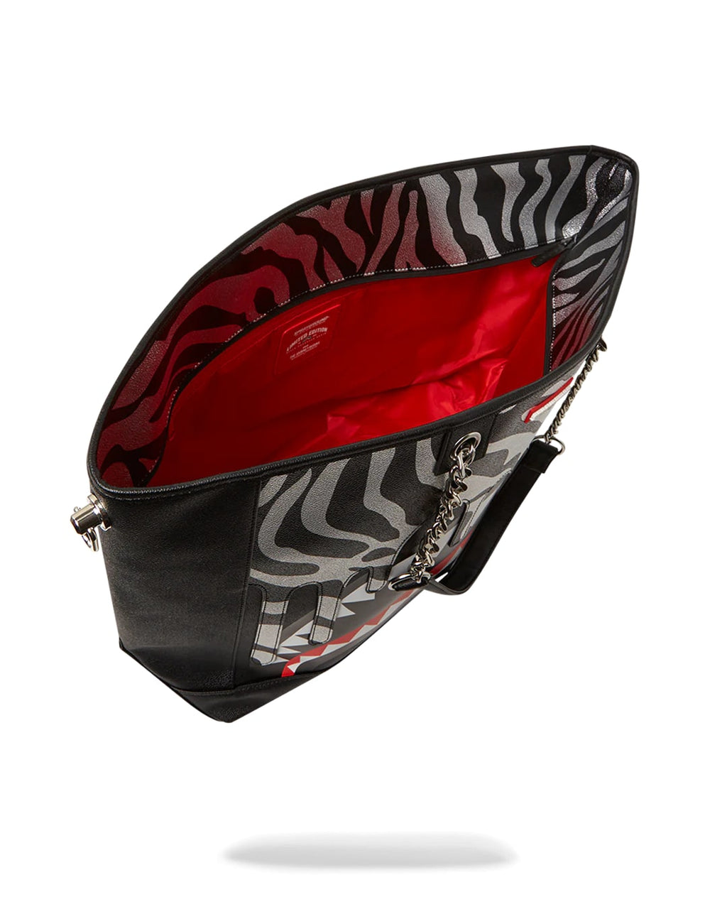 Sprayground Zebra Drip Tote T6594
