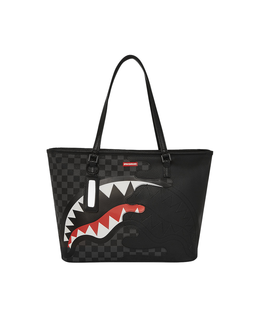 Sprayground Unfinished Shark Tote T7478