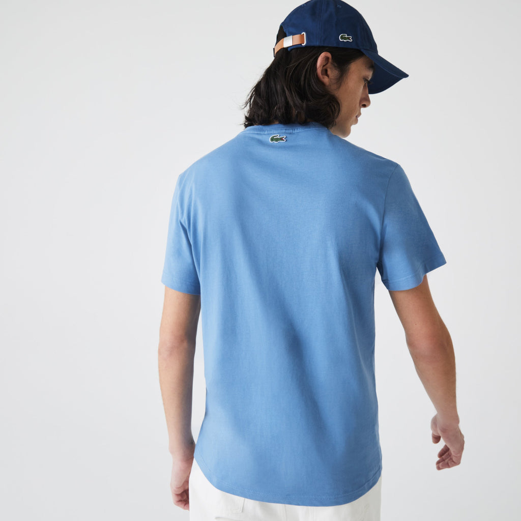Lacoste Men’s Crocodile Embroidery Cotton T-shirt