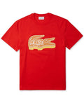 Lacoste Men's Short Sleeve Crewneck Logo Graphic T-Shirt