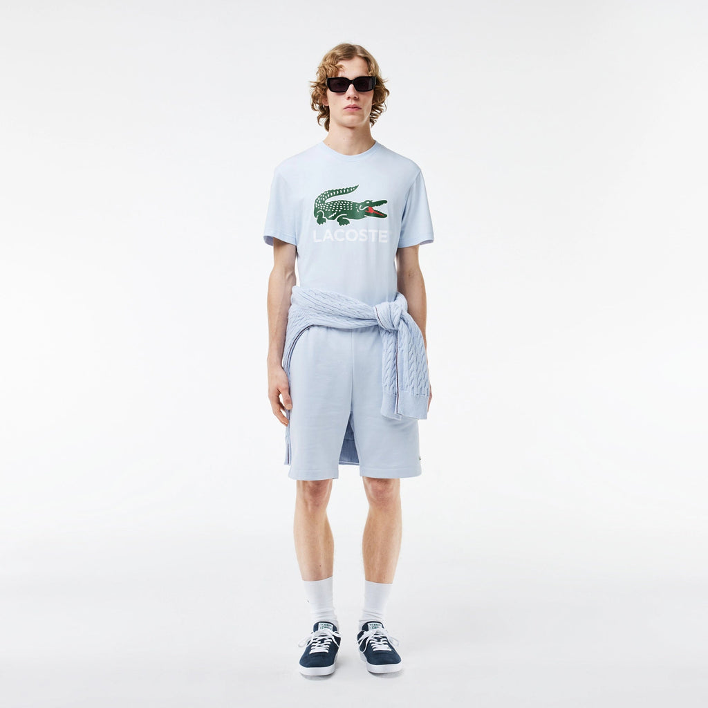 Lacoste Men's Cotton Jersey Signature Print T-Shirt
