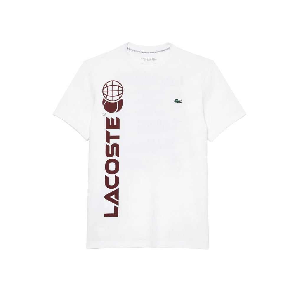 Lacoste Men's Short Sleeve Graphic Tennis Performance T-Shirt 