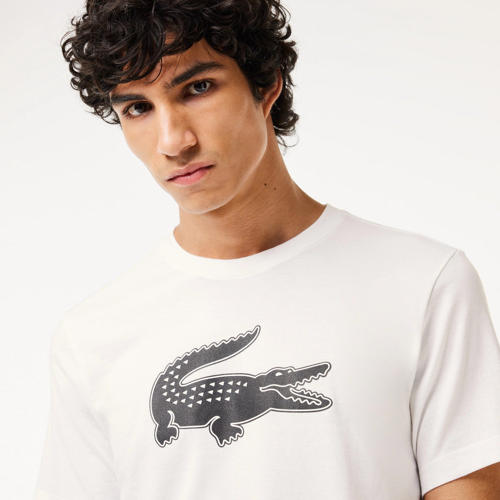 Lacoste Men's Sport 3D Print Croc Jersey T-Shirt