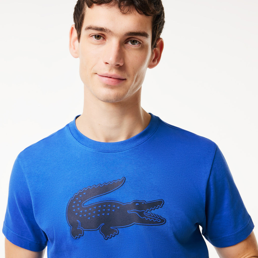 Lacoste Men's Sport 3D Print Croc Jersey T-Shirt
