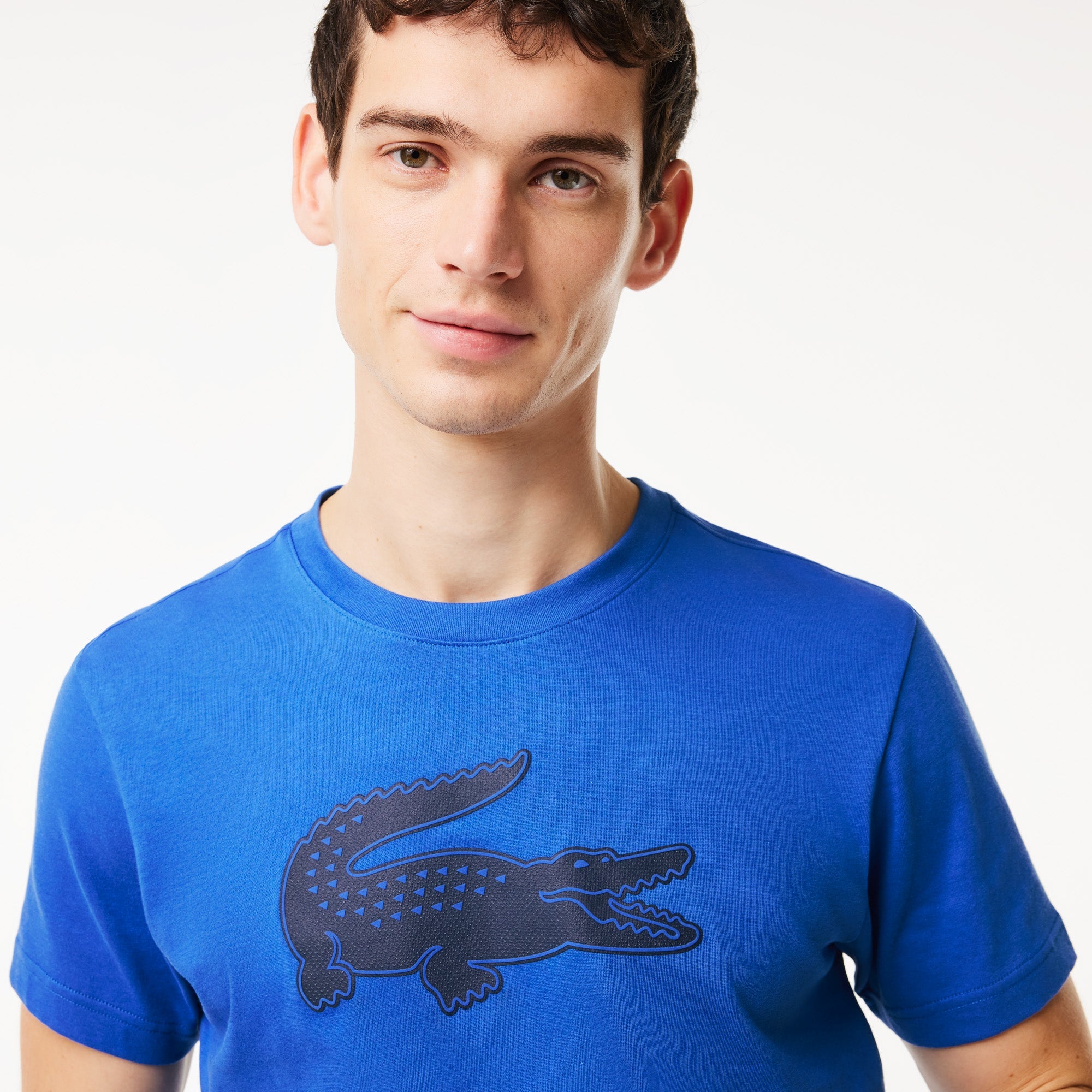 Lacoste Men's Sport 3D Print Croc Jersey T-Shirt