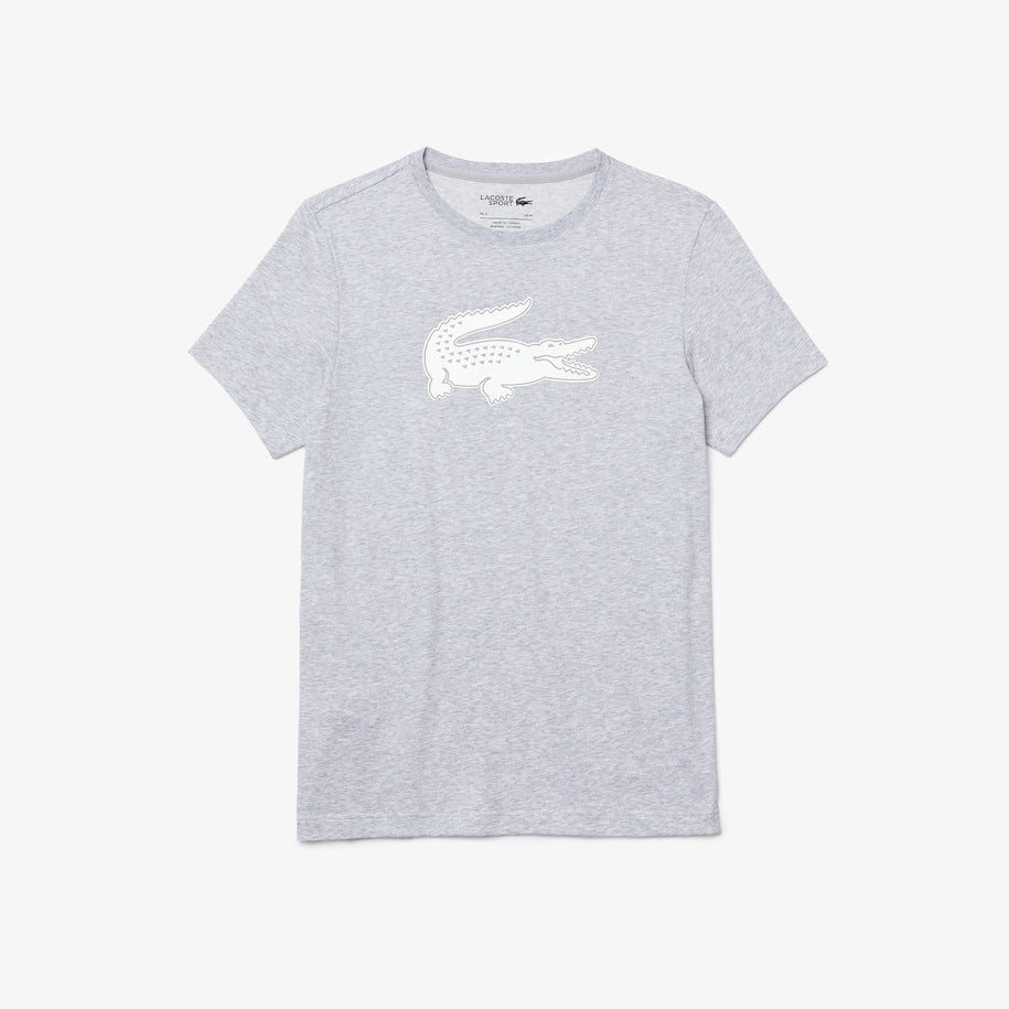 Lacoste Men's SPORT 3D Print Crocodile Breathable Jersey T-shirt