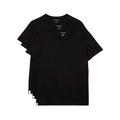 Lacoste Men's 3-Pack V-Neck Cotton Regular Fit Undershirt