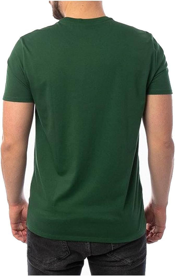 Lacoste mens Short Sleeve Crew Neck Pima Cotton Jersey T-shirt