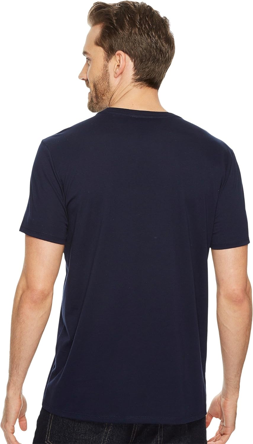 Lacoste mens Short Sleeve Crew Neck Pima Cotton Jersey T-shirt