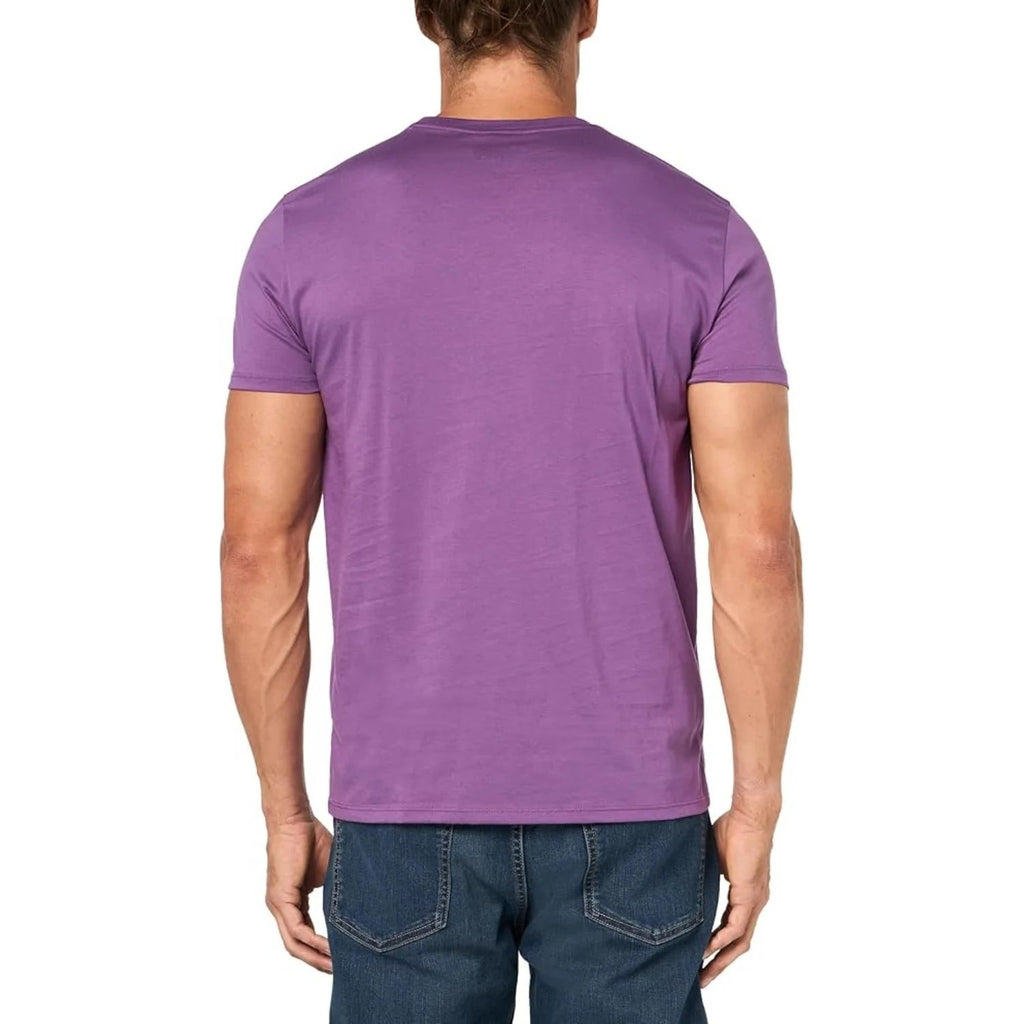Lacoste mens Short Sleeve Crew Neck Pima Cotton Jersey T-shirt
