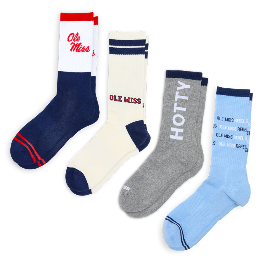 Ole Miss Square 4-Pack