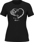 Fishing Heart T-Shirt for Women