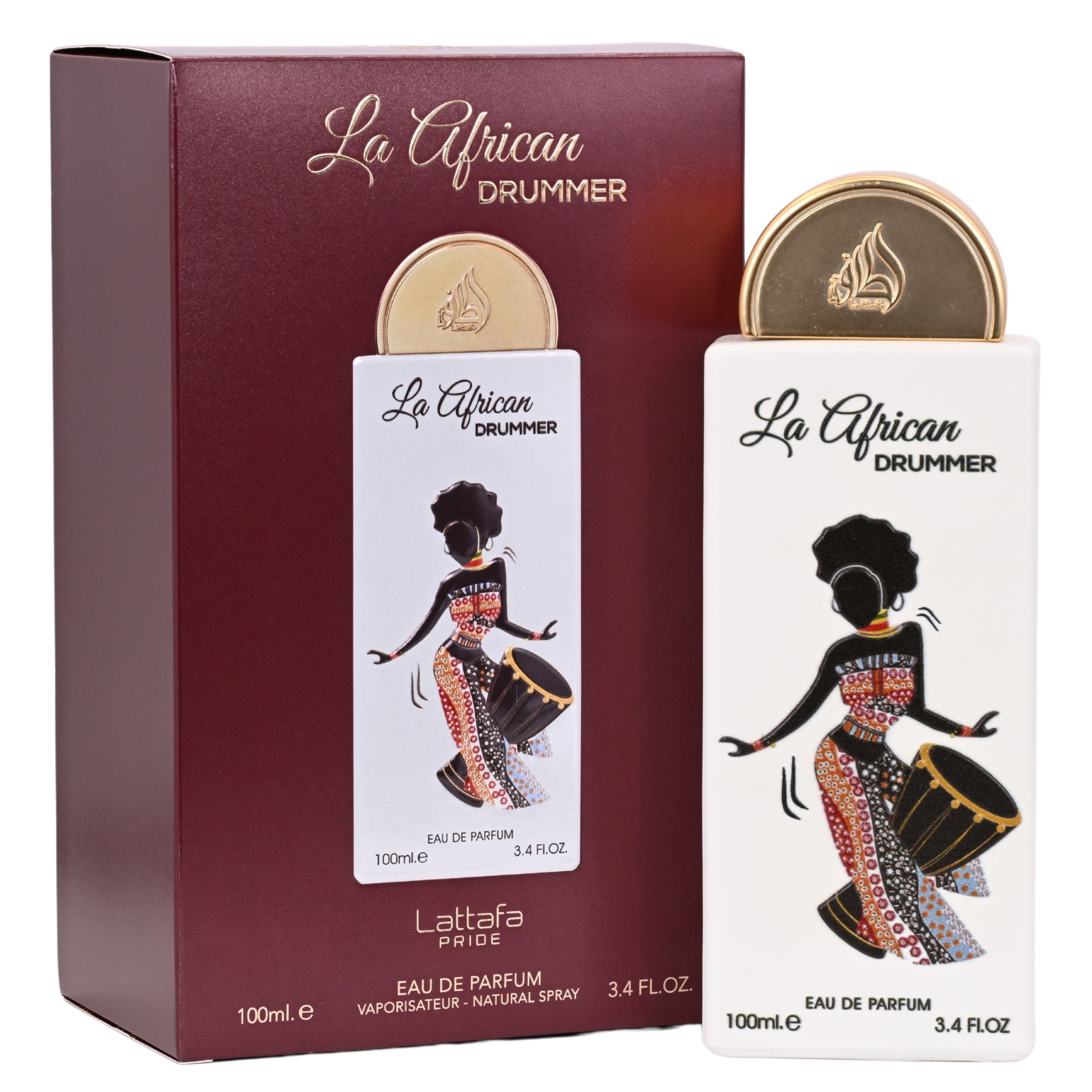 Lattafa Pride La African Drummer Unisex Eau De Parfum Spray 3.4 oz