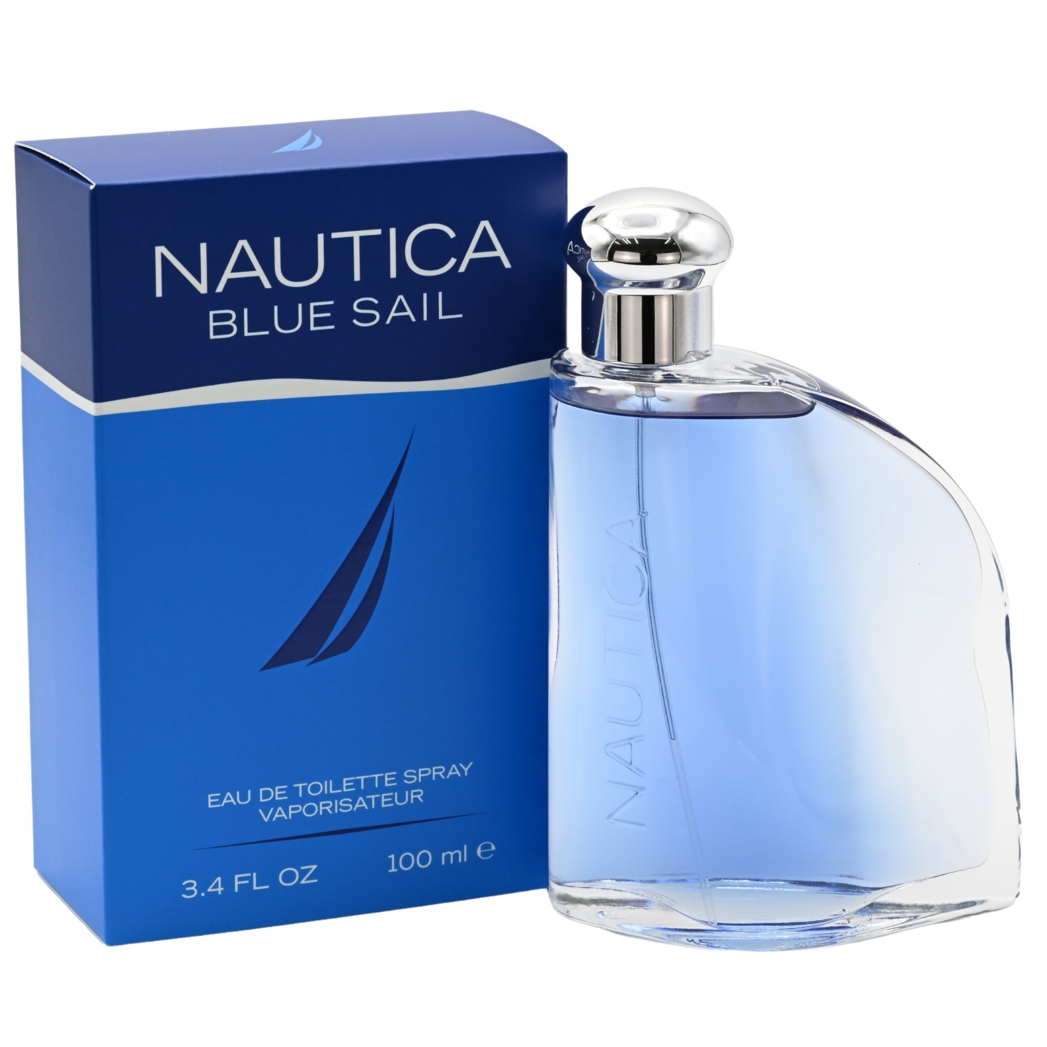 Nautica Blue Sail Eau de Toilette Spray for Men 3.4 oz