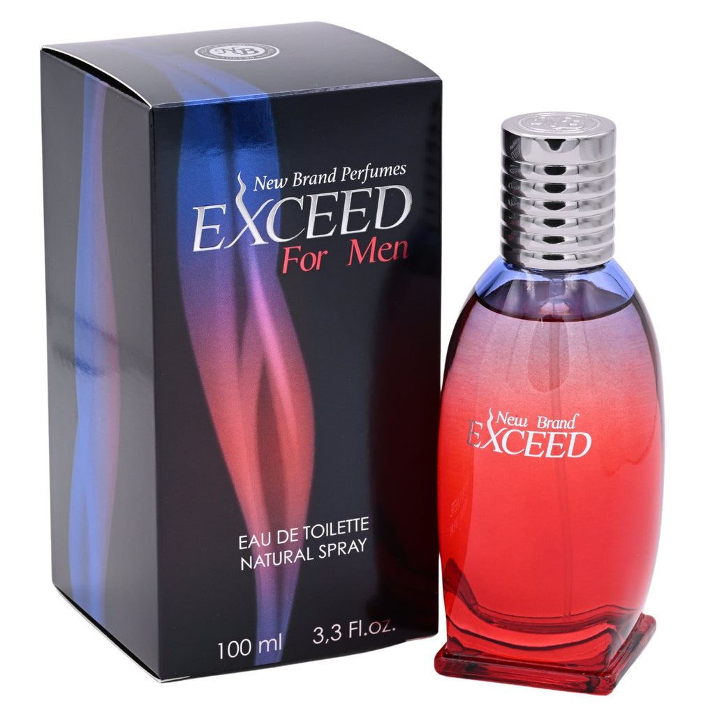 New Brand Exceed for Men EDT Spray 3.3 oz