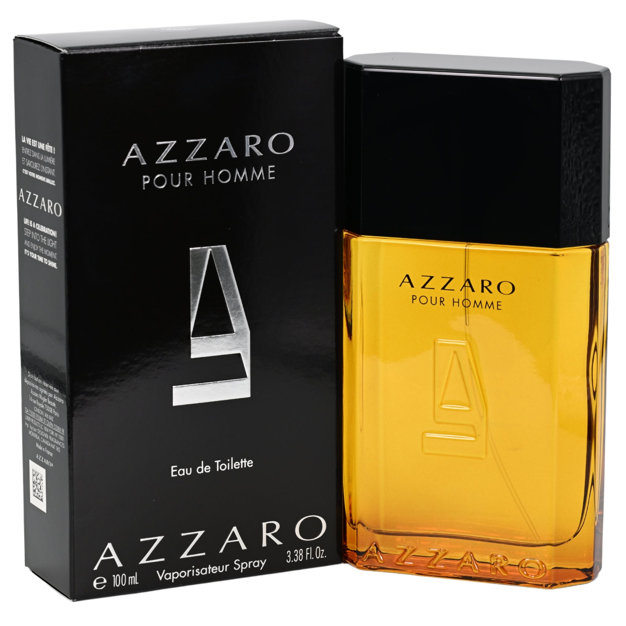 Azzaro Pour Homme Eau De Toilette for Men 3.4 oz