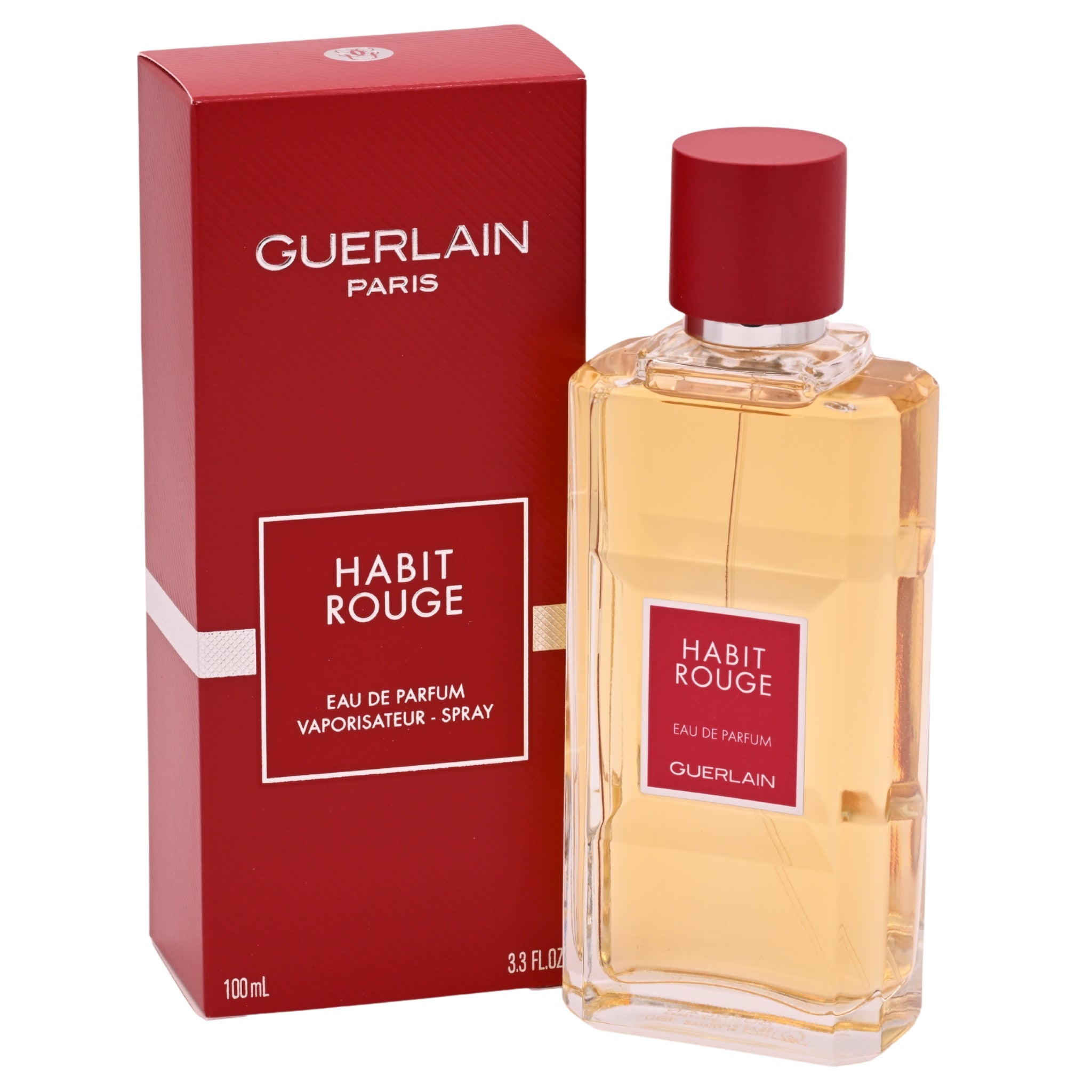 Habit Rouge by Guerlain EDP Spray for Men 3.3 oz