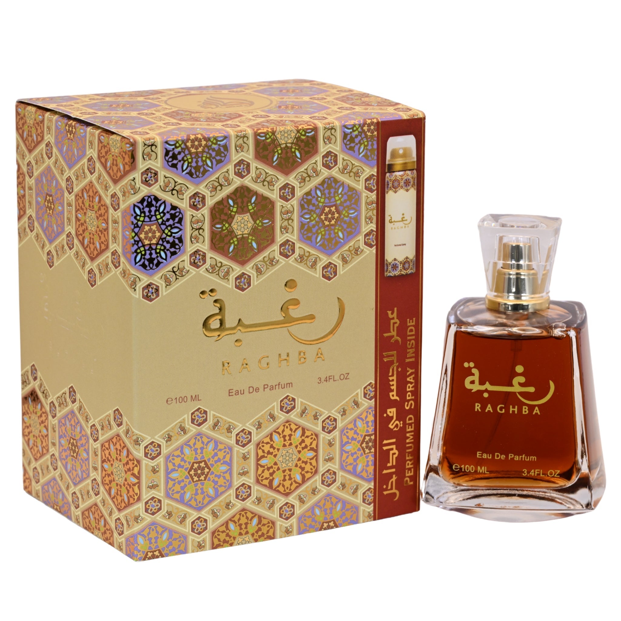 Raghba by Lattafa Perfume for Unisex EDP 3.4 oz