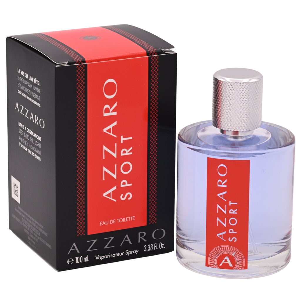 Azzaro Sport Eau De Toilette Spray for Men 3.38 oz